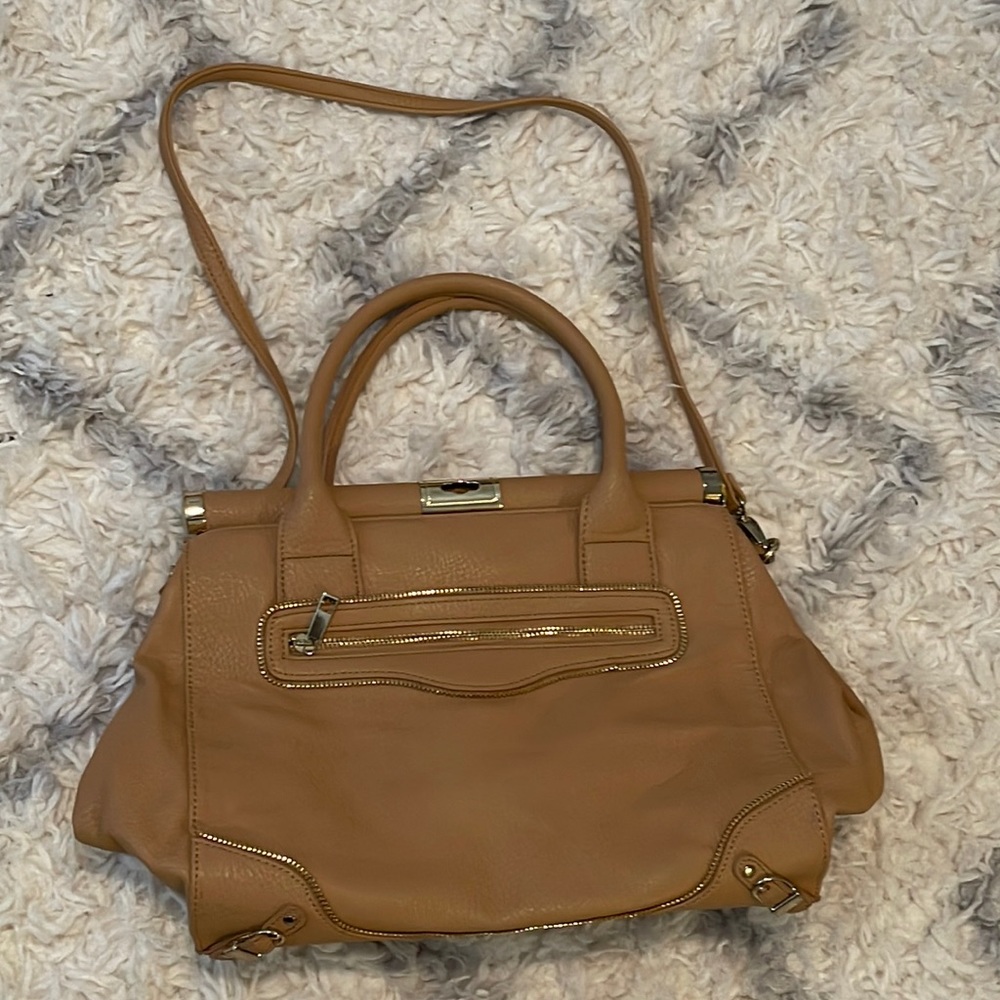 Tan Olivia + Joy handbag